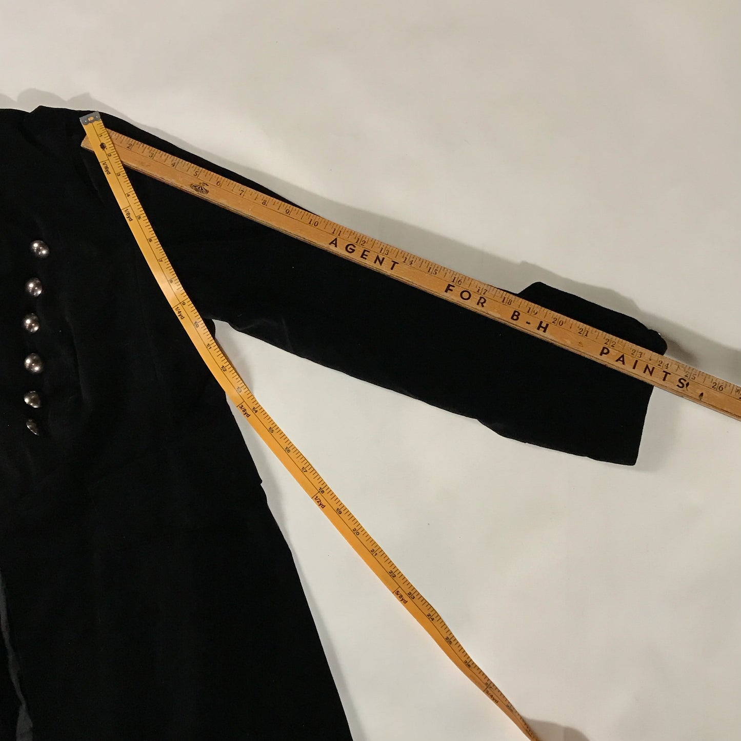 BRANDON THOMAS Black Coachman’s Coat