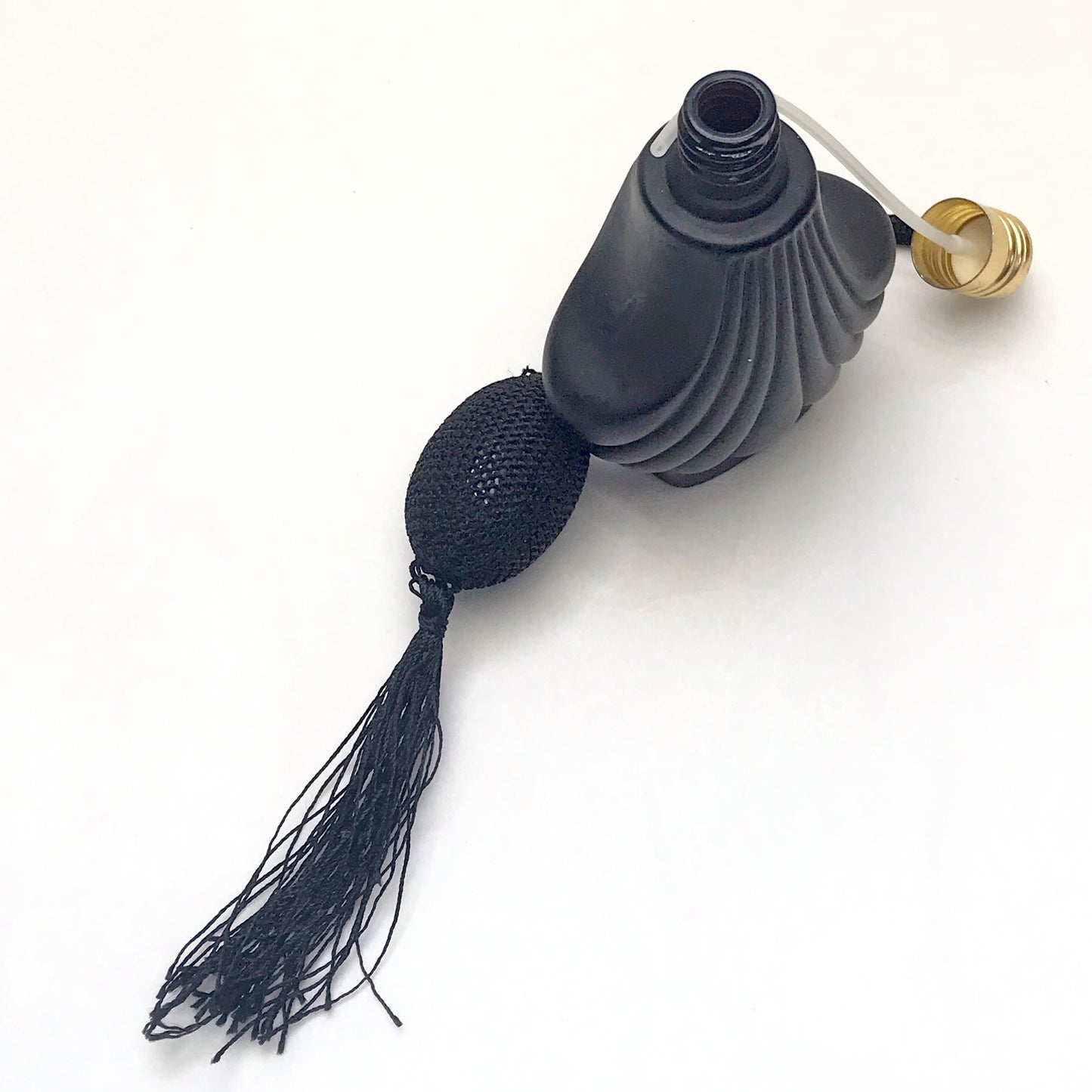 Black Glass Perfume Atomizer, Spray Scent Bottle