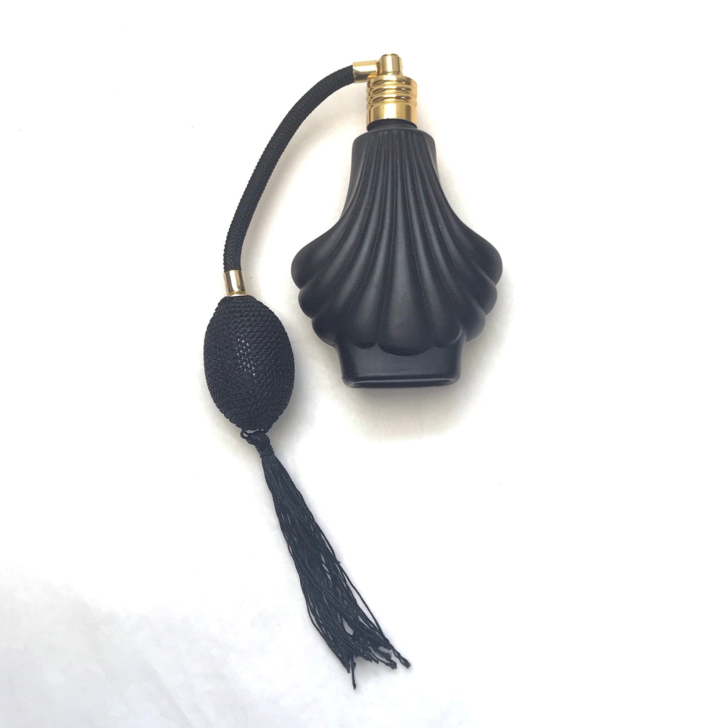 Black Glass Perfume Atomizer, Spray Scent Bottle