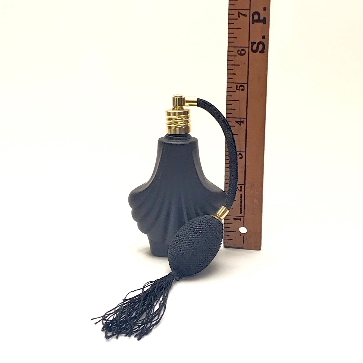 Black Glass Perfume Atomizer, Spray Scent Bottle