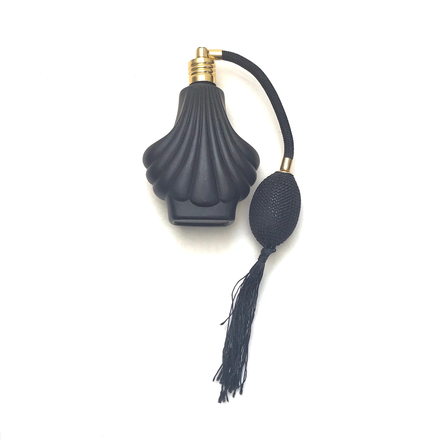 Black Glass Perfume Atomizer, Spray Scent Bottle