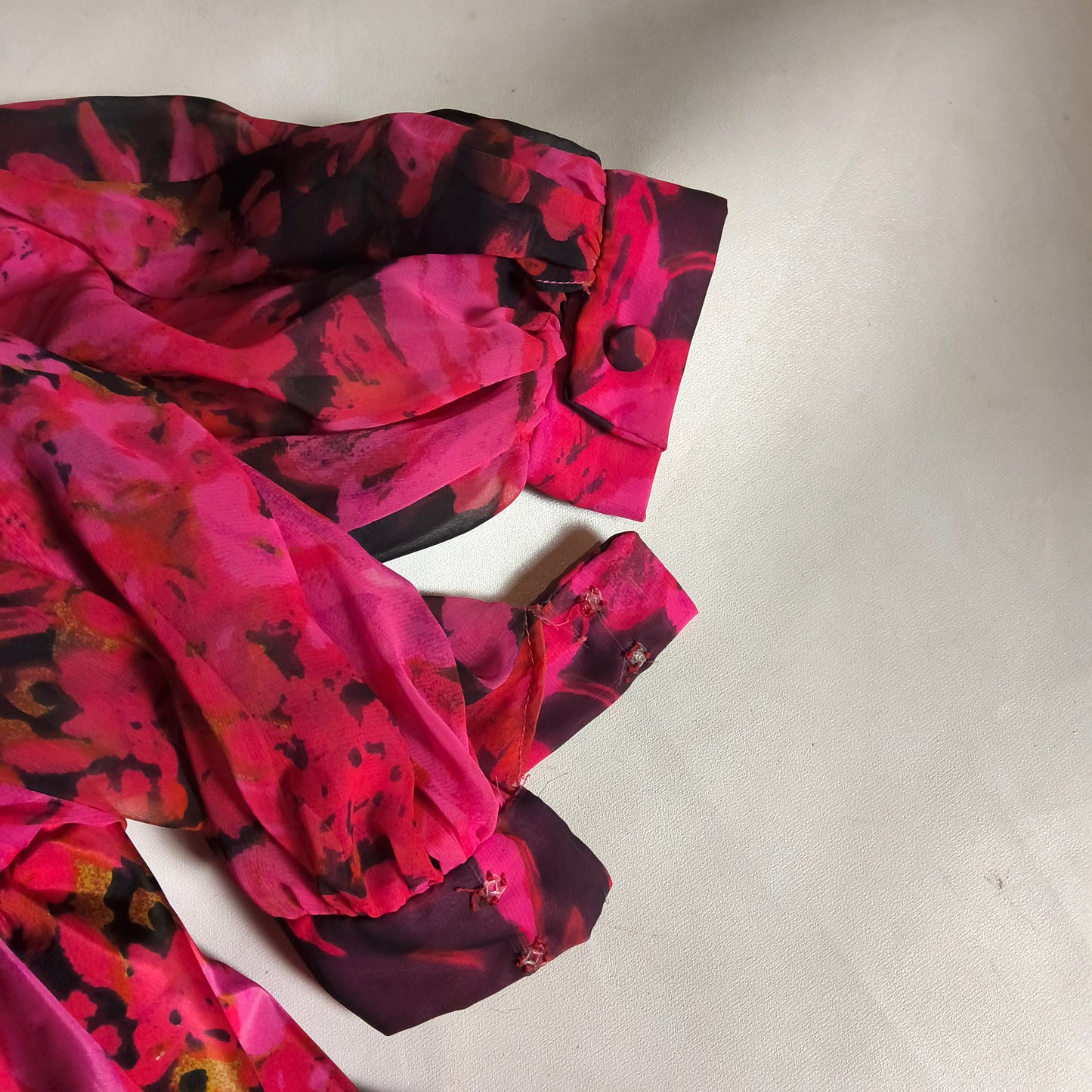 Vintage Jean Allen Floral Maxi Dress, Polyester