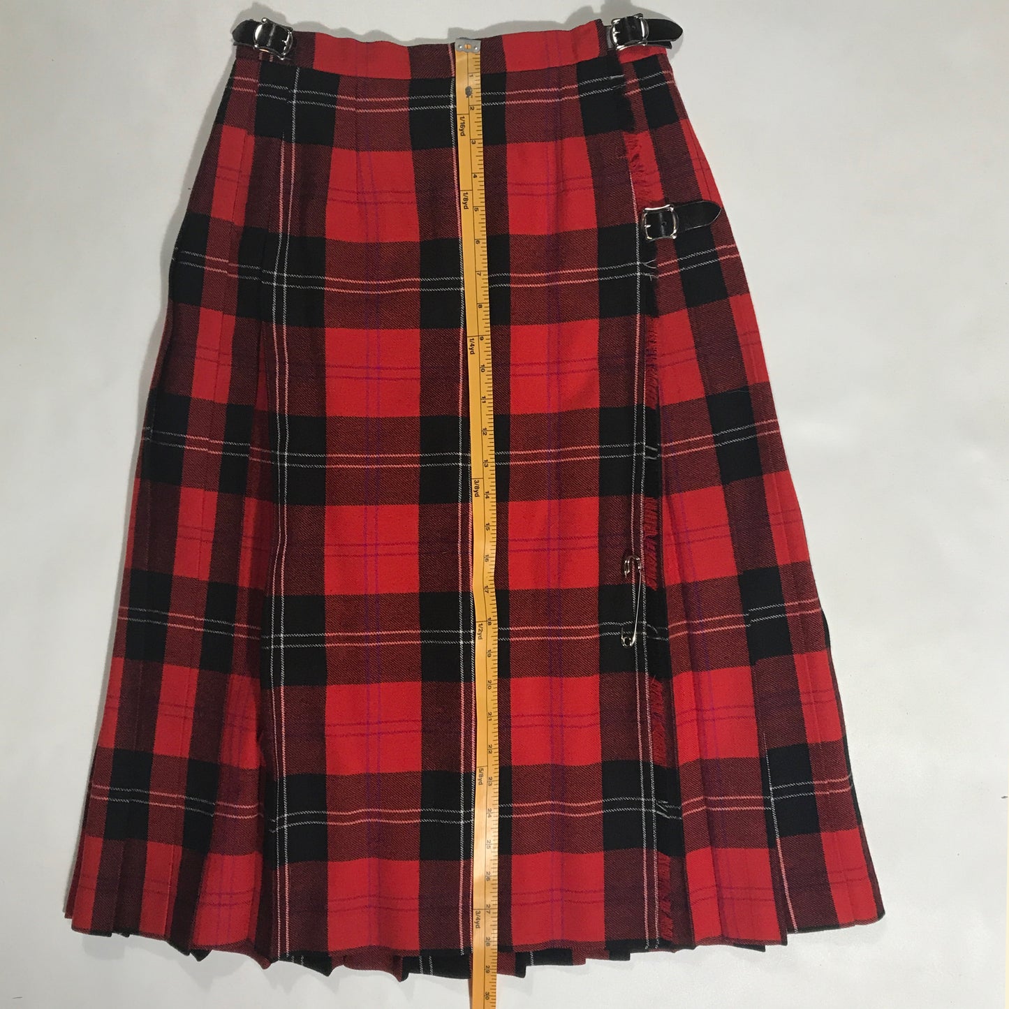 Laird-Portch of Scotland Red Tartan Kilt Skirt