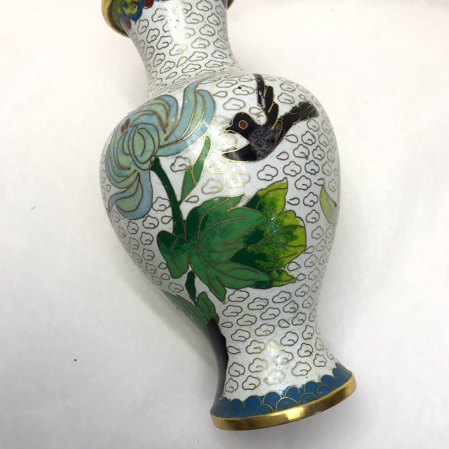 Chinese Cloisonné Vase, 6 inches