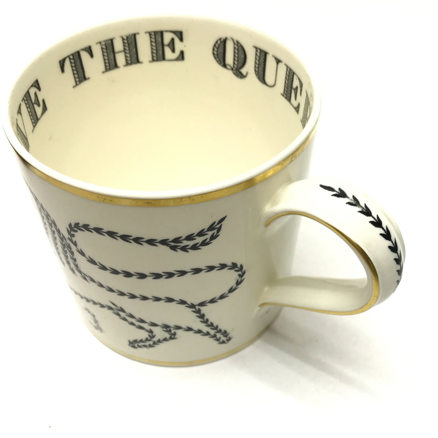 Wedgwood Queen Elisabeth II Coronation Mug Designed by Richard Guyatt