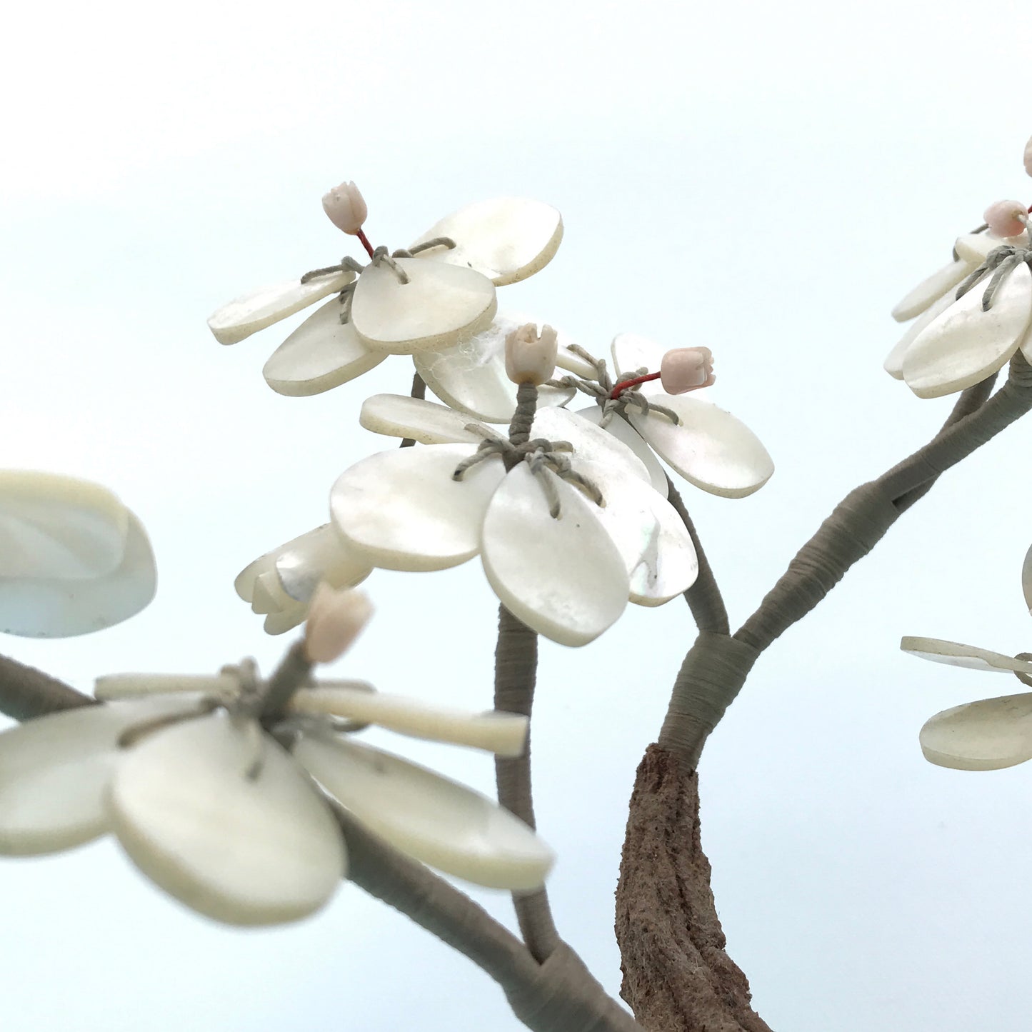 Stone and Mother of Pearl Miniature Cherry Blossom Tree