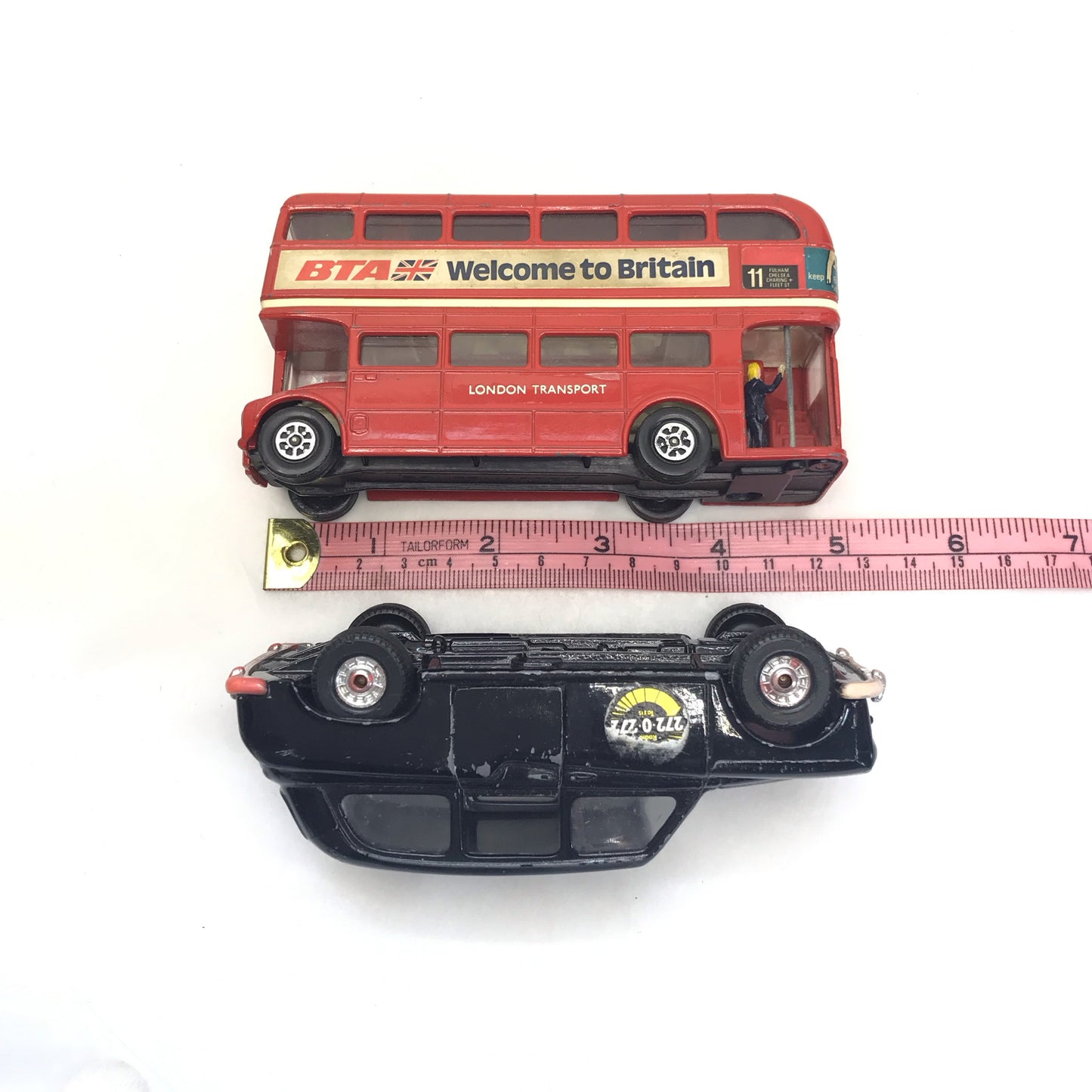 Corgi London Taxi and London Bus