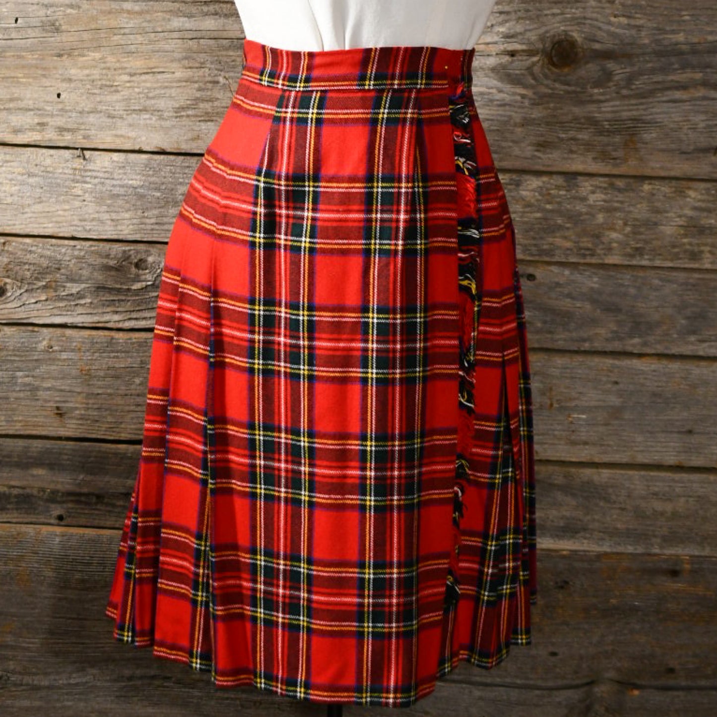 Handmade Red Tartan Kilt