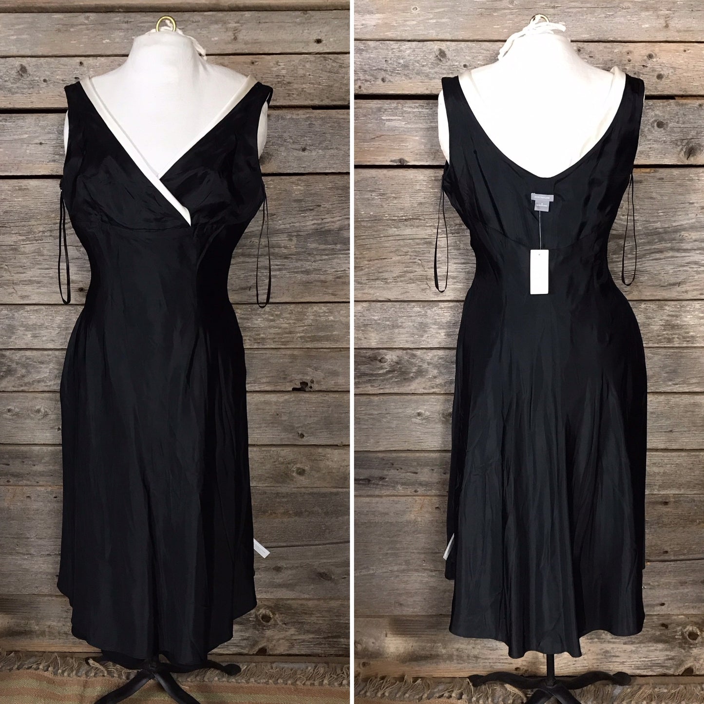 Ann Taylor Tuxedo Dress, Size 8