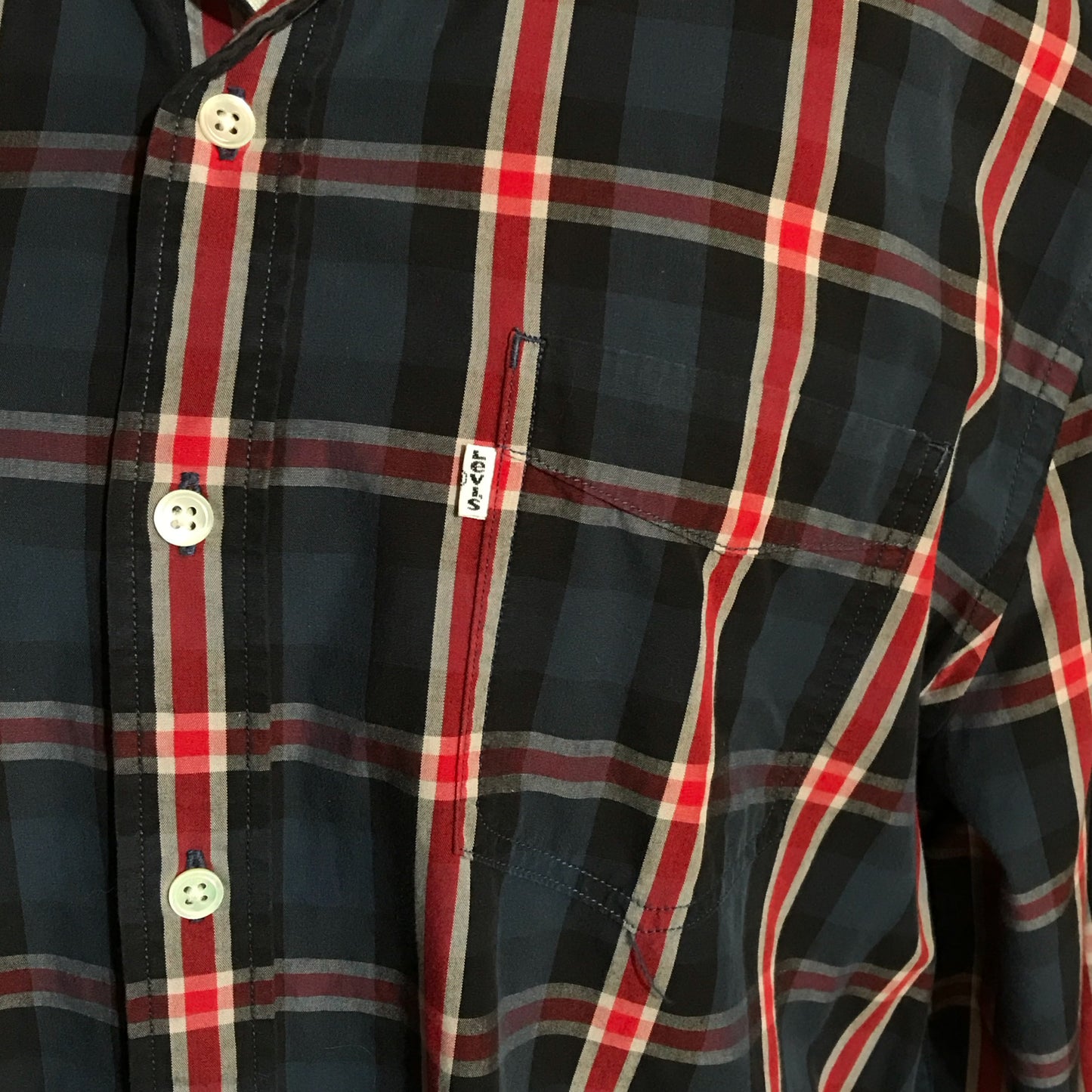 Levi’s Checkered Cotton Shirt Size XL