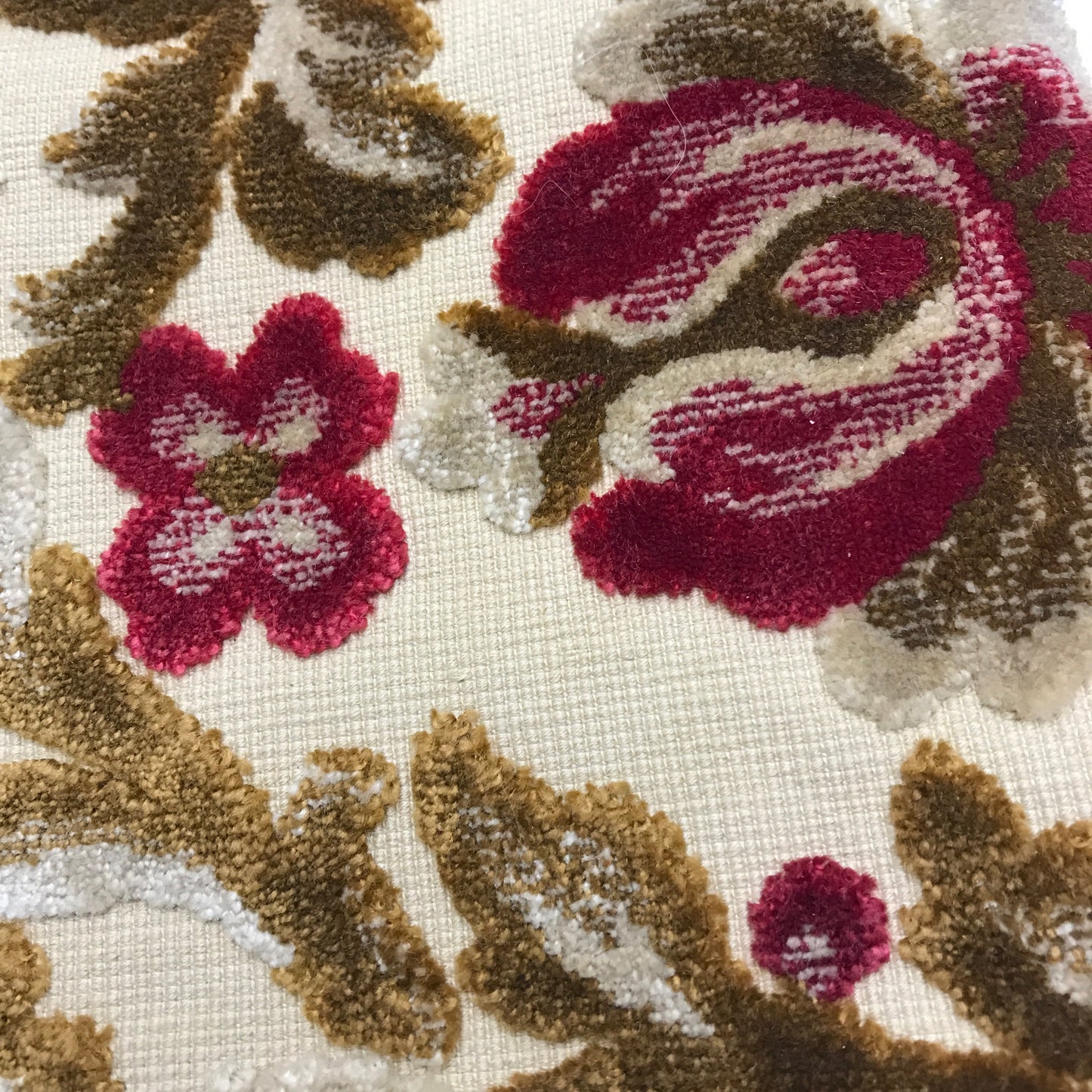 Chenille Tapestry Style Purse, Carpet Bag, circa 1950s, Garay & Co. (1937-1981)