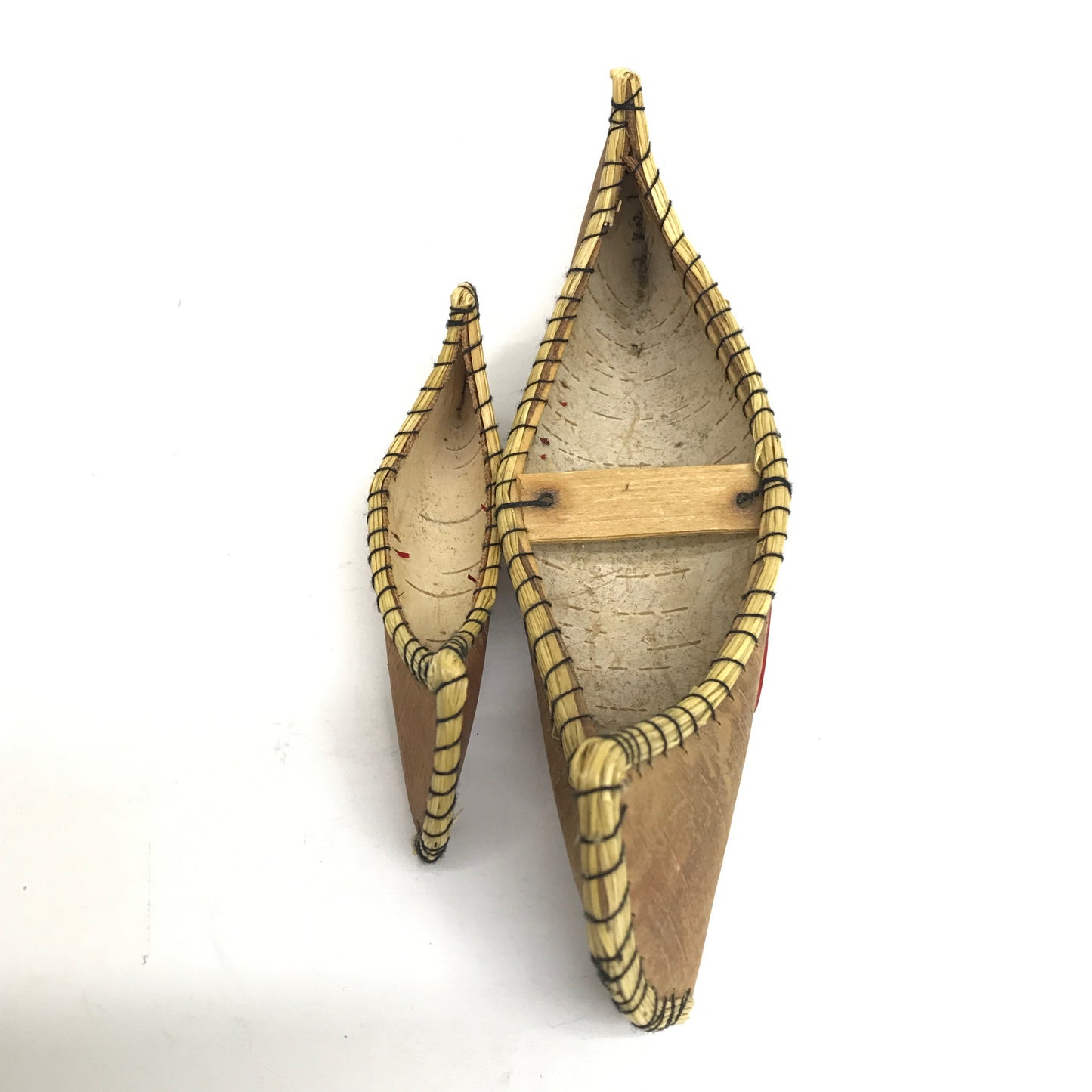 Miniature Birch Bark Canoes