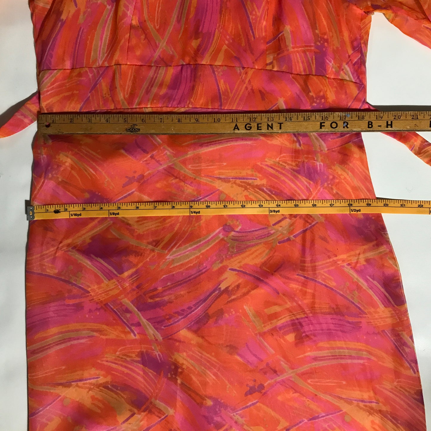 Psychedelic Handmade Maxi Dress, c. 1970s