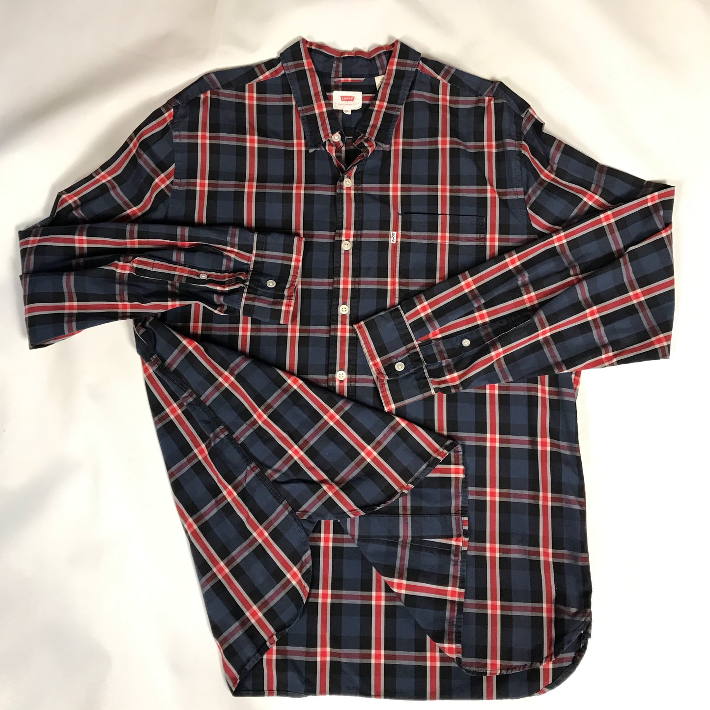 Levi’s Checkered Cotton Shirt Size XL