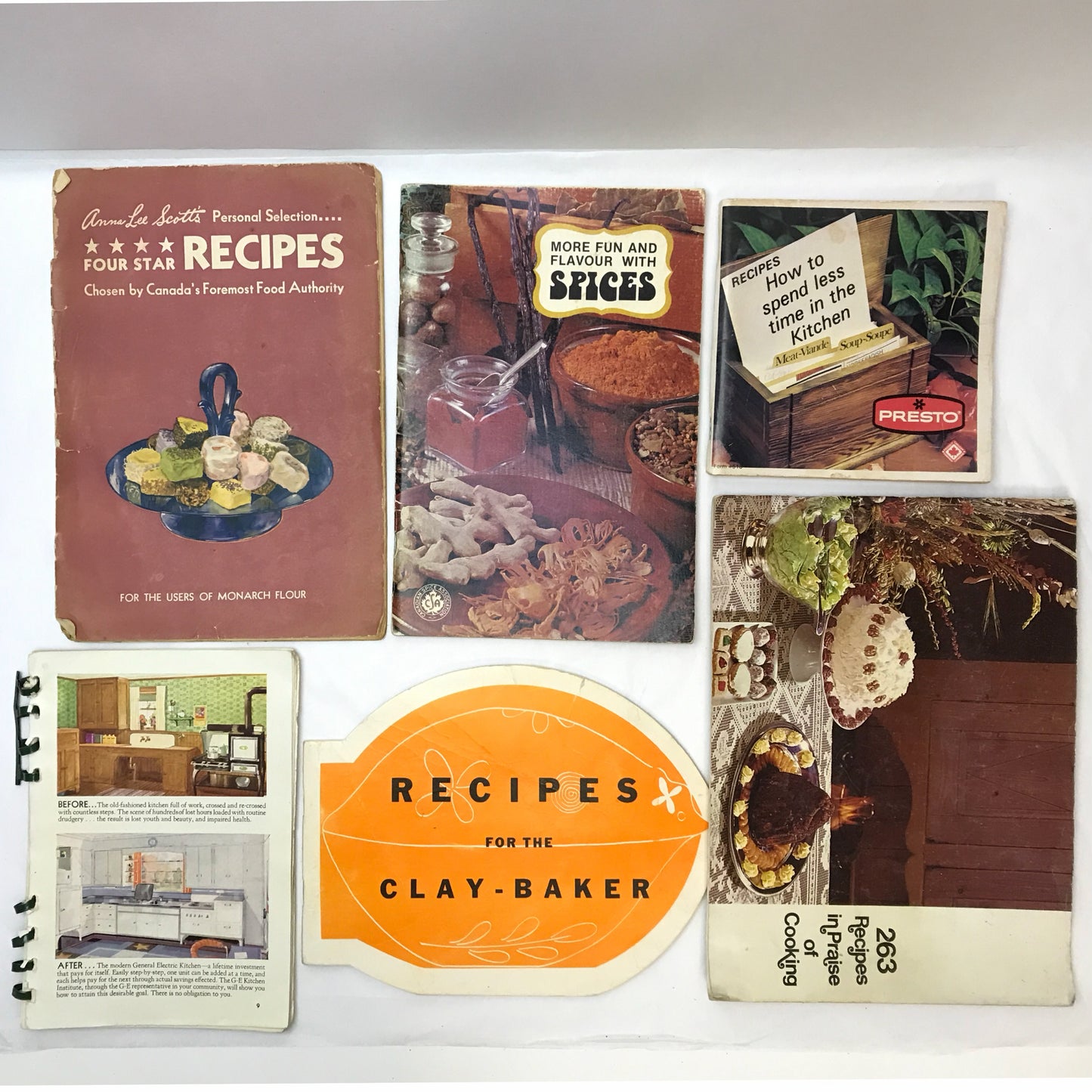 Large Lot of Vintage Recipe Booklets, 1950s-1980s, Vintage Ephemera, Scrapbooking, Junk Journalling