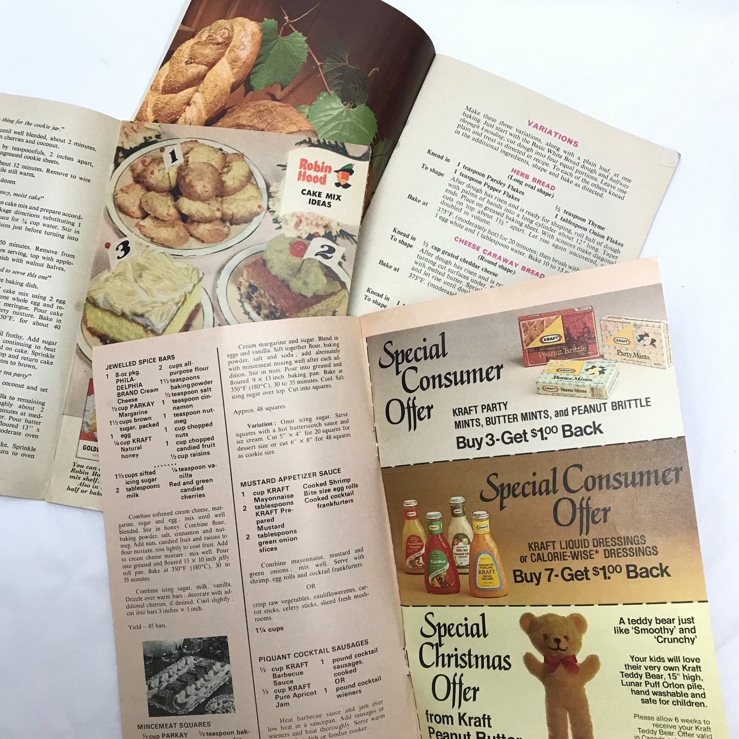 Large Lot of Vintage Recipe Booklets, 1950s-1980s, Vintage Ephemera, Scrapbooking, Junk Journalling