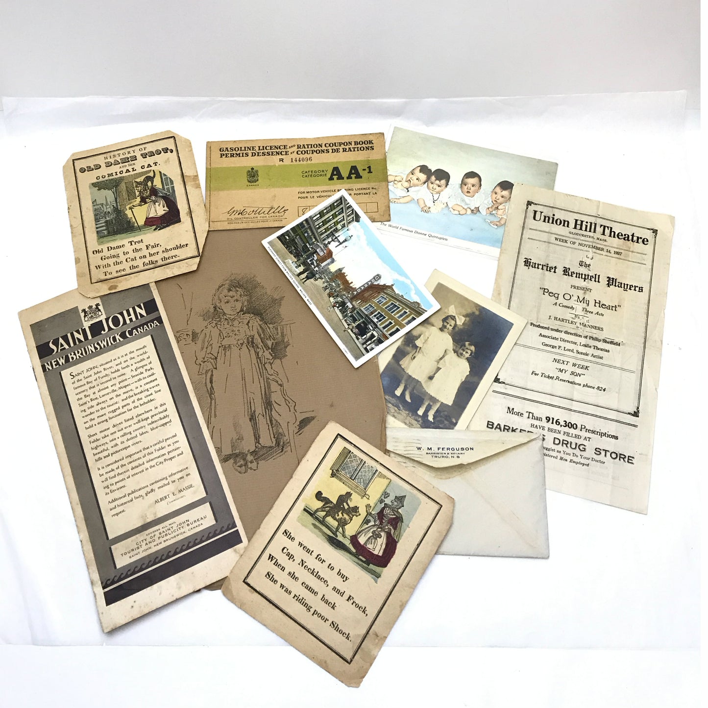 Antique Vintage Ephemera & Photo Lot for Crafting, Junk Journalling, Upcycling Projects