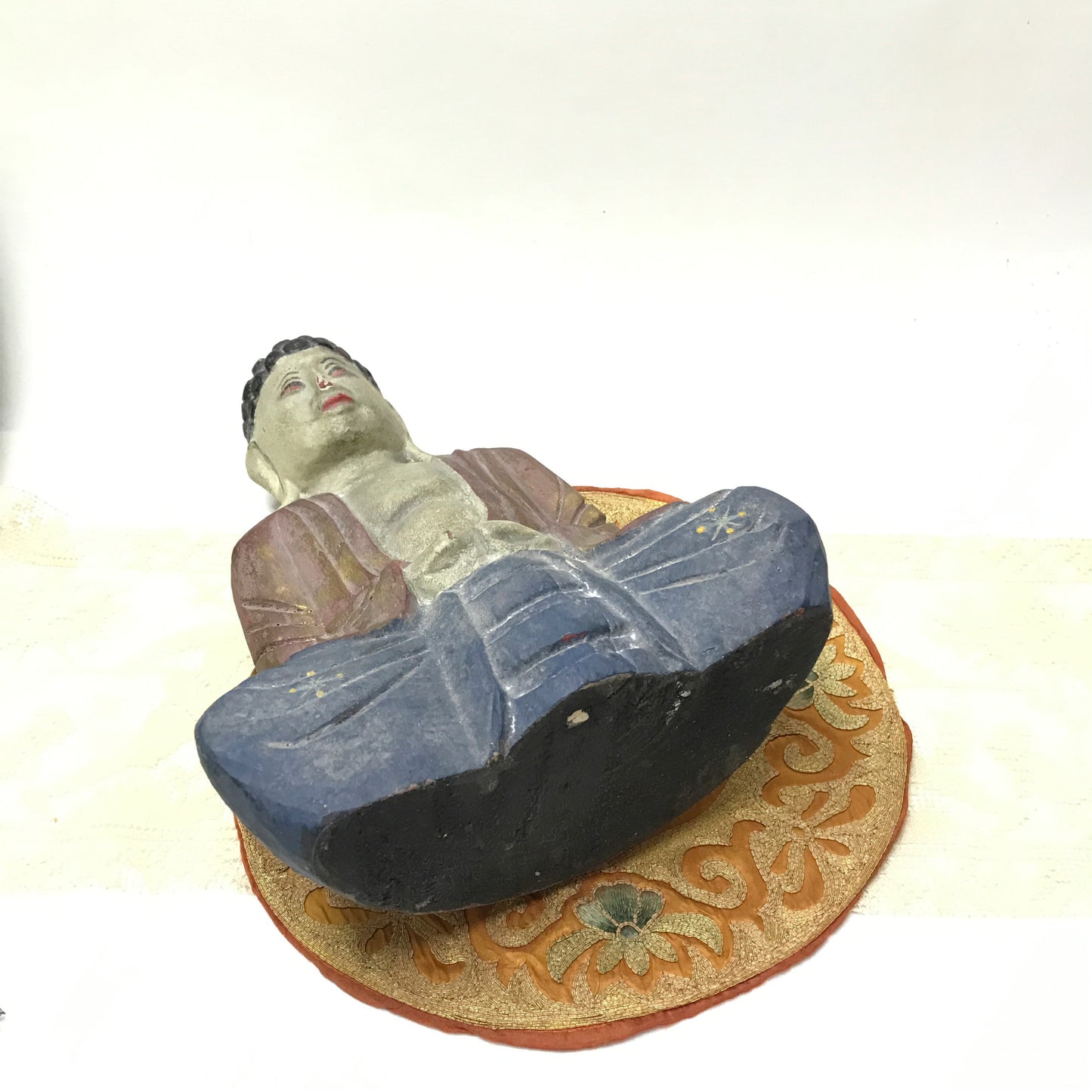 Wooden Buddha Figurine