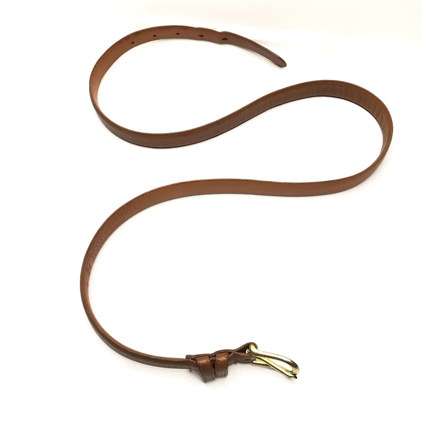 British Tan Coach Belt
