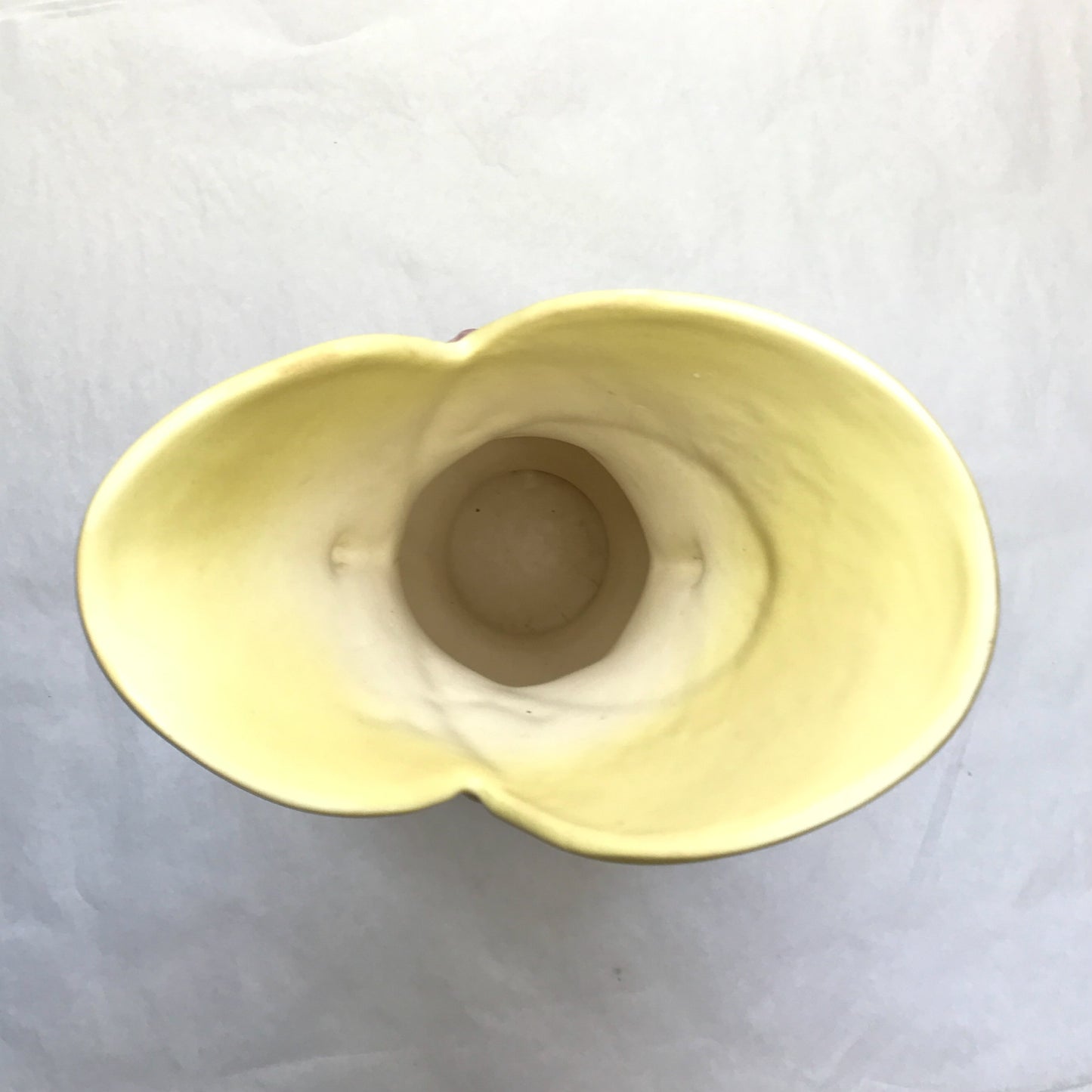 Hull Pottery Yellow Magnolia Vase