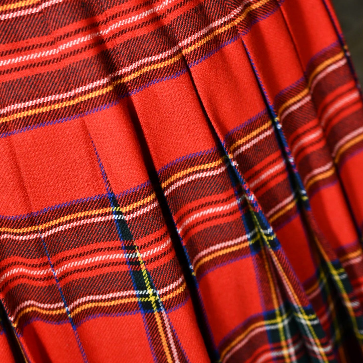 Handmade Red Tartan Kilt