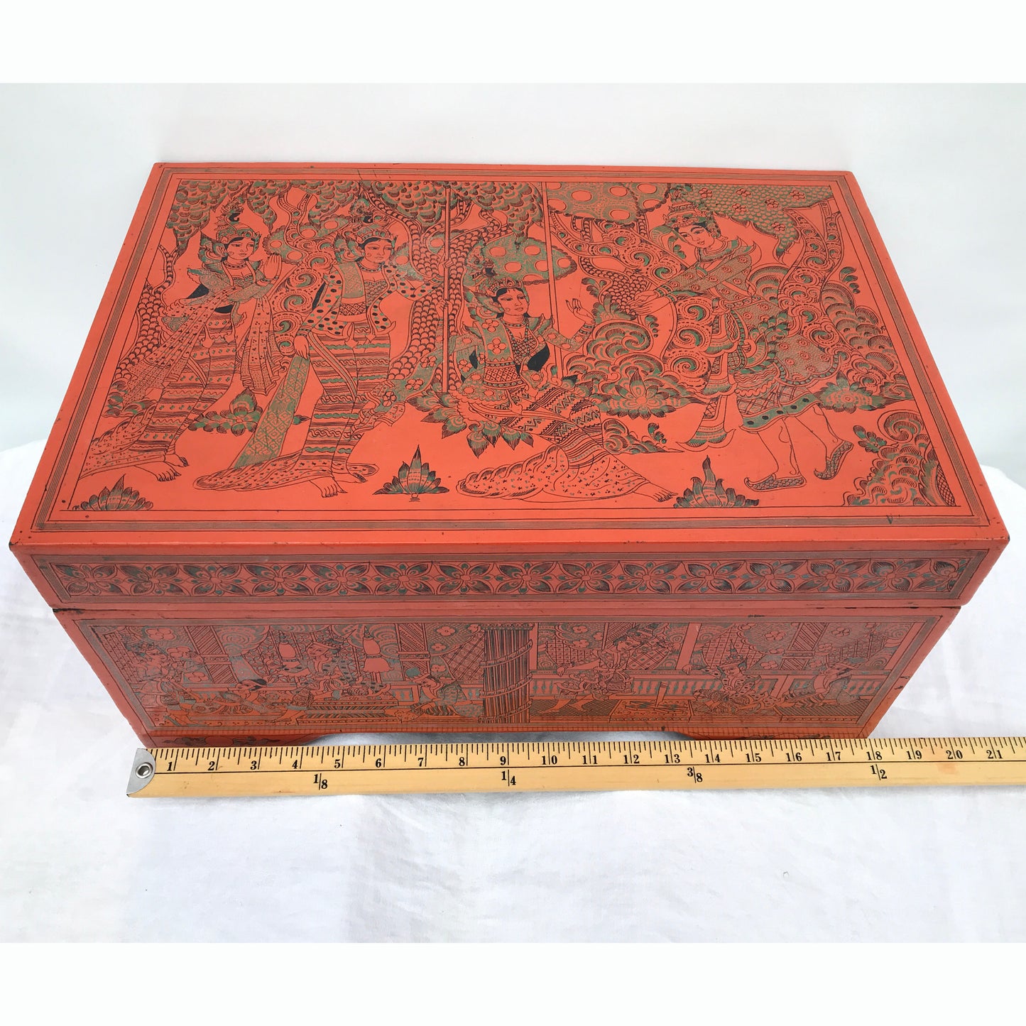 Thai Lacquerware Stackable Nesting Boxes