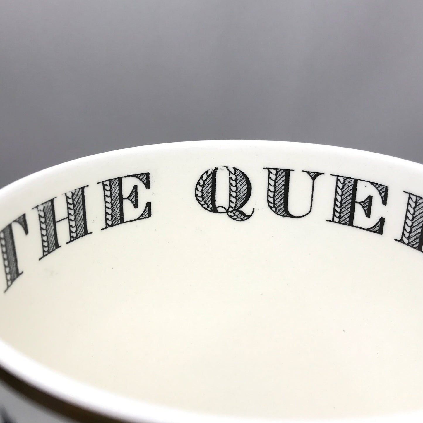 Wedgwood Queen Elisabeth II Coronation Mug Designed by Richard Guyatt