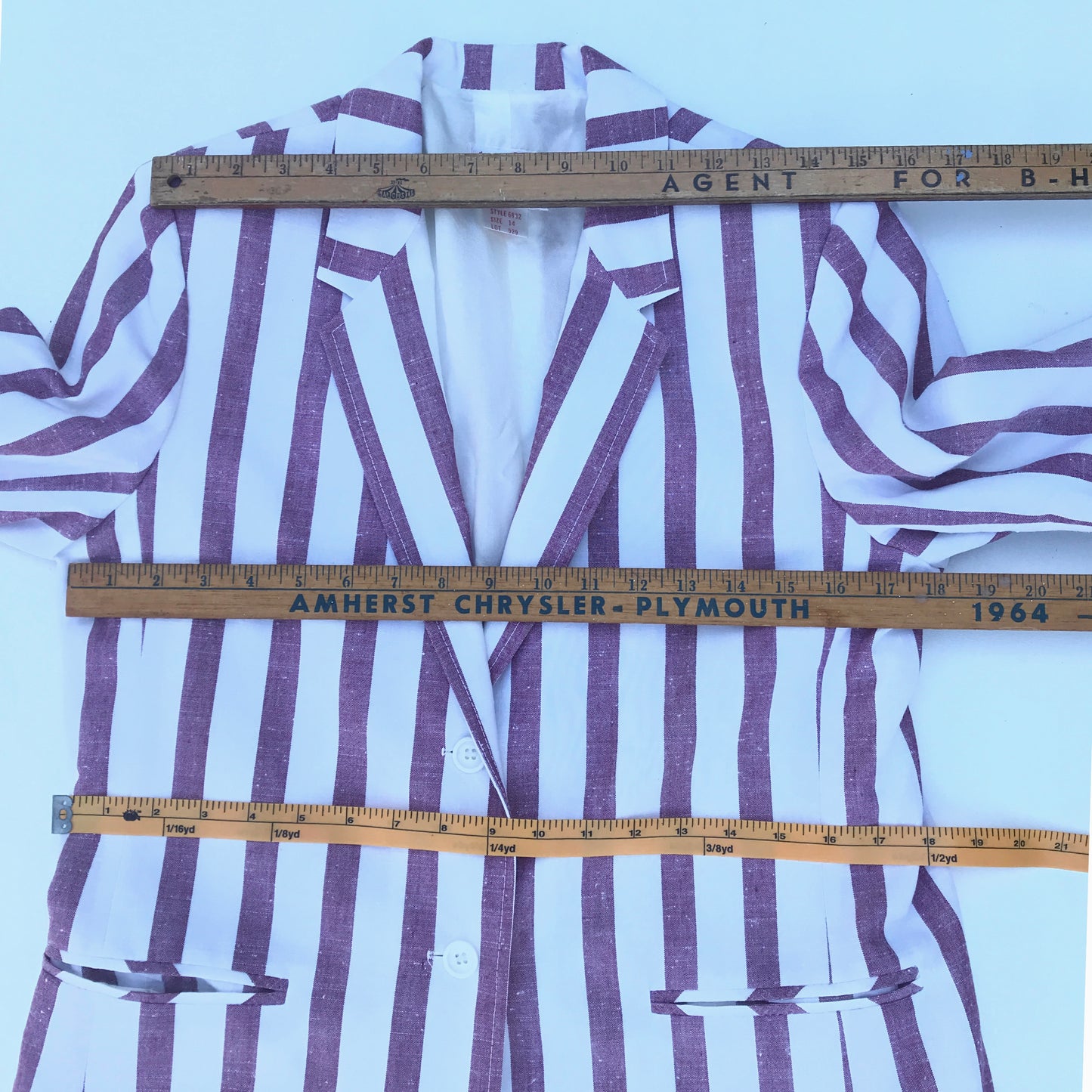 Mr. Leonard Striped Blazer, RetroJacket, Canadian Fashion Brands