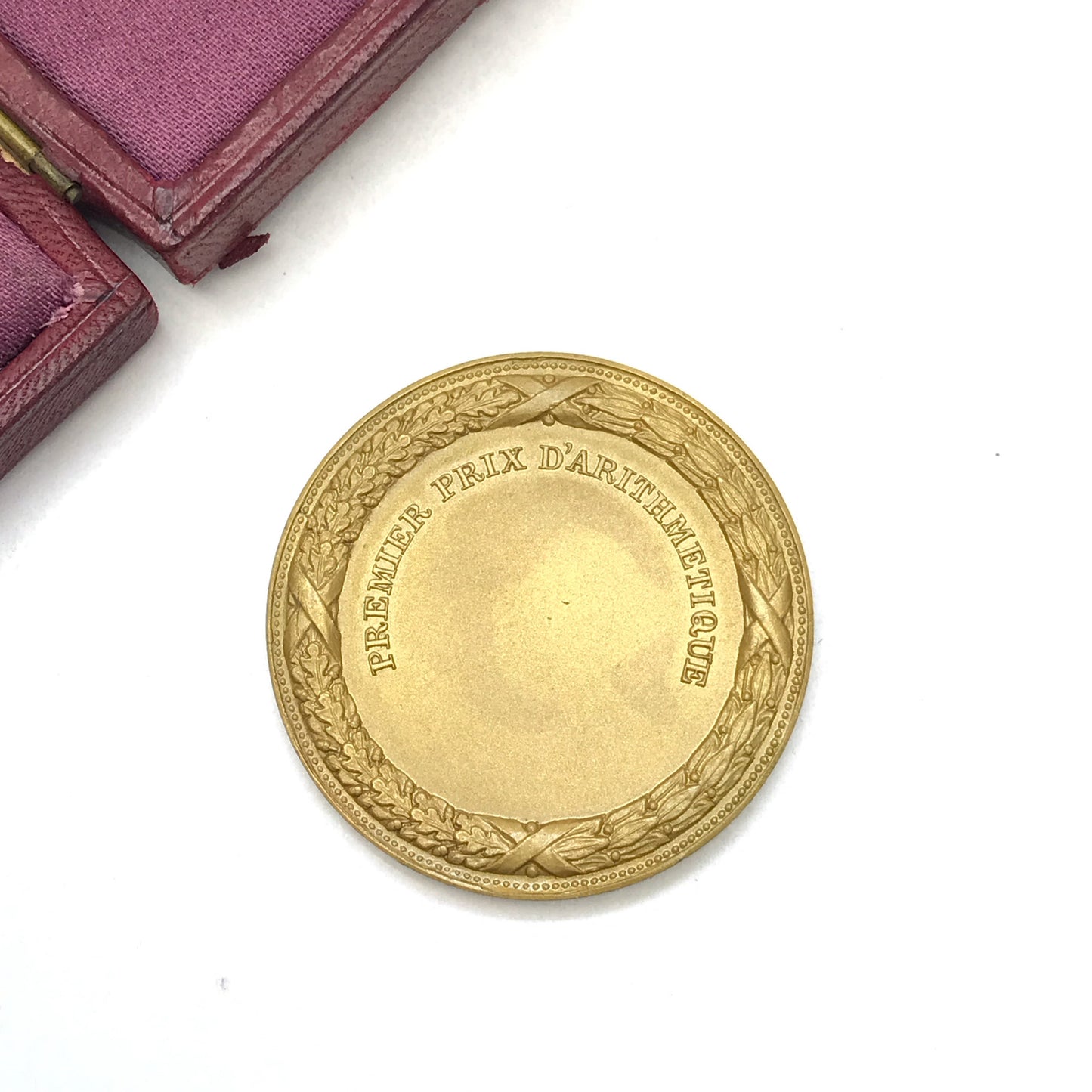 Ludger Gravel Arithmetic Medal, Manufactured by Caron Freres, Montreal