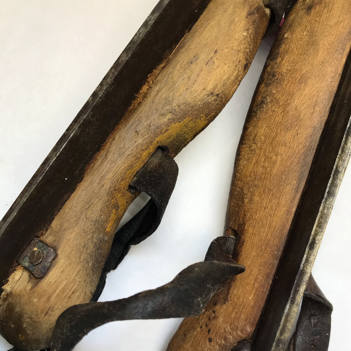 Victorian Ice Skates with Curled Toes, Non-Matching Pair