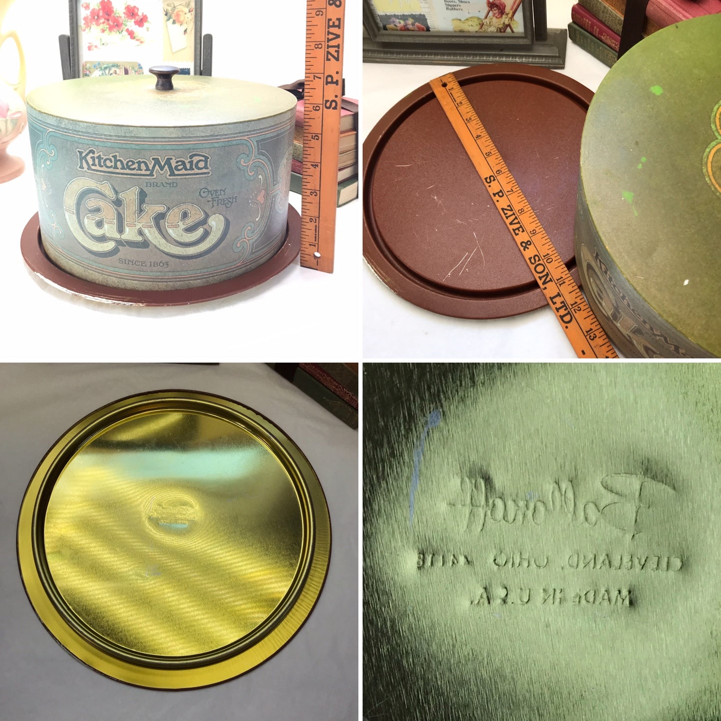 Kitchen Maid Cake Tin Baloonoff Dated 1979, Minor Faults