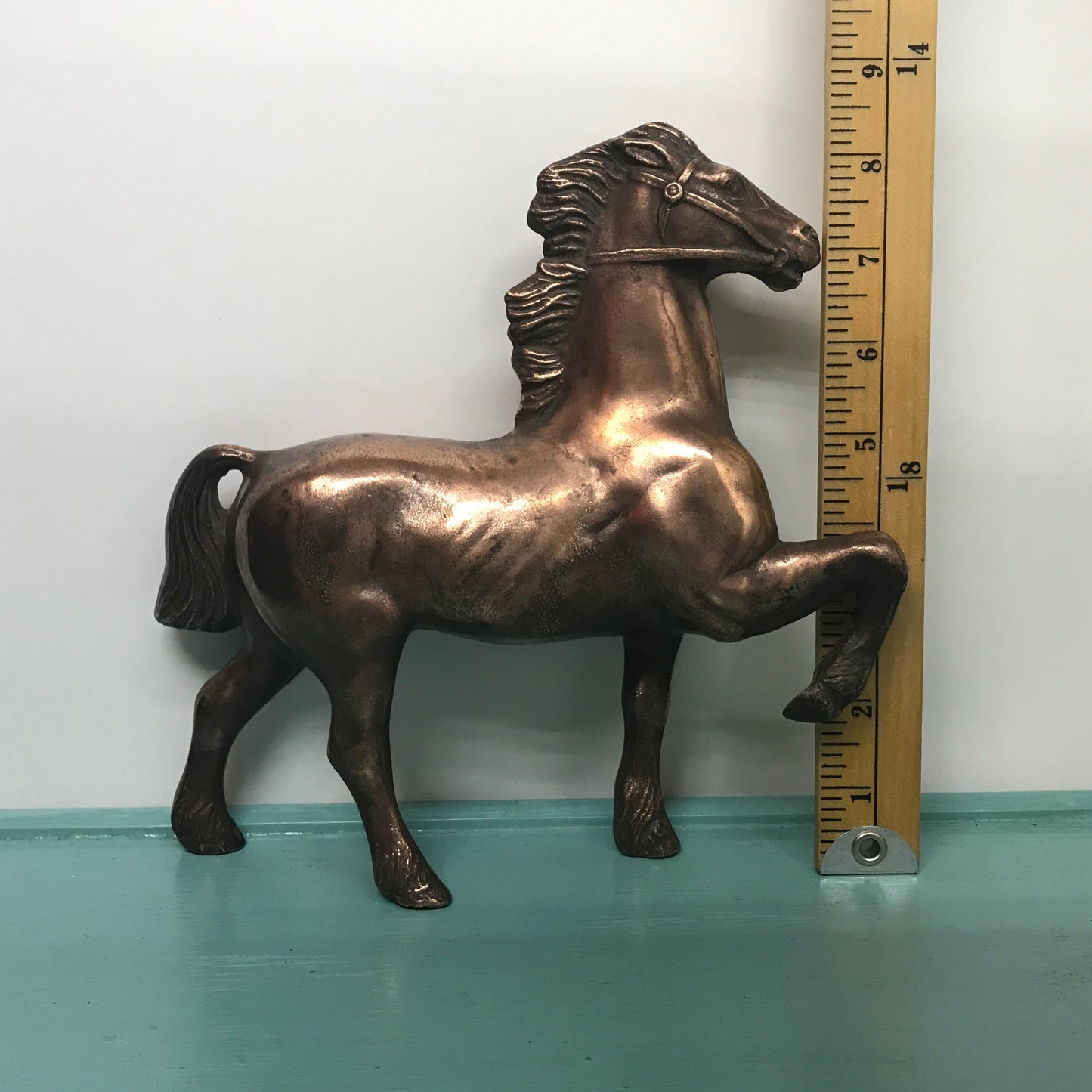 Mid Century Copper Horse Figurine