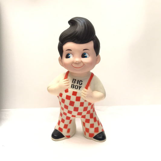 Vintage Vinyl Big Boy Figurine, Coin Bank, Advertising Novelties and Toys, MINOR MARKS