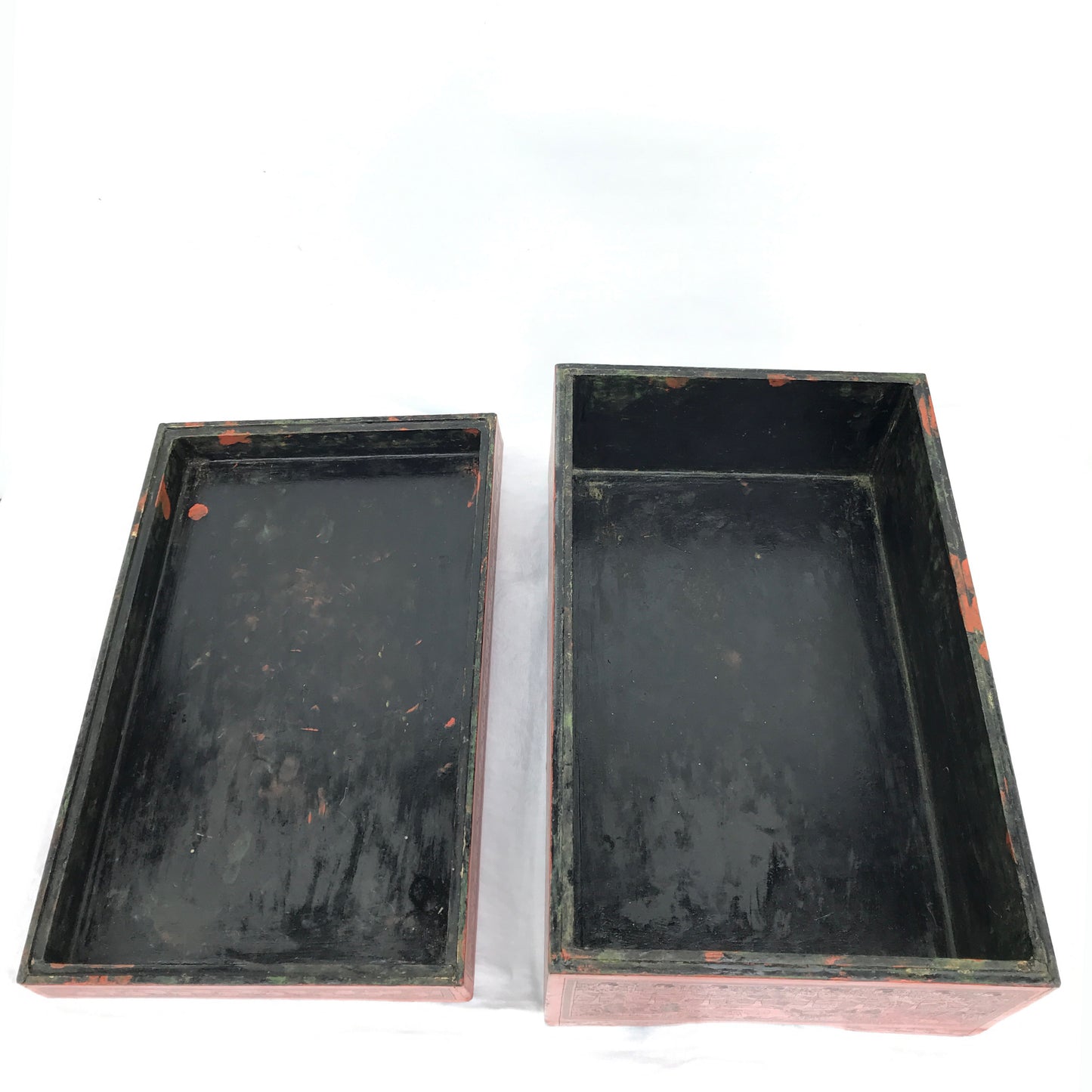 Thai Lacquerware Stackable Nesting Boxes