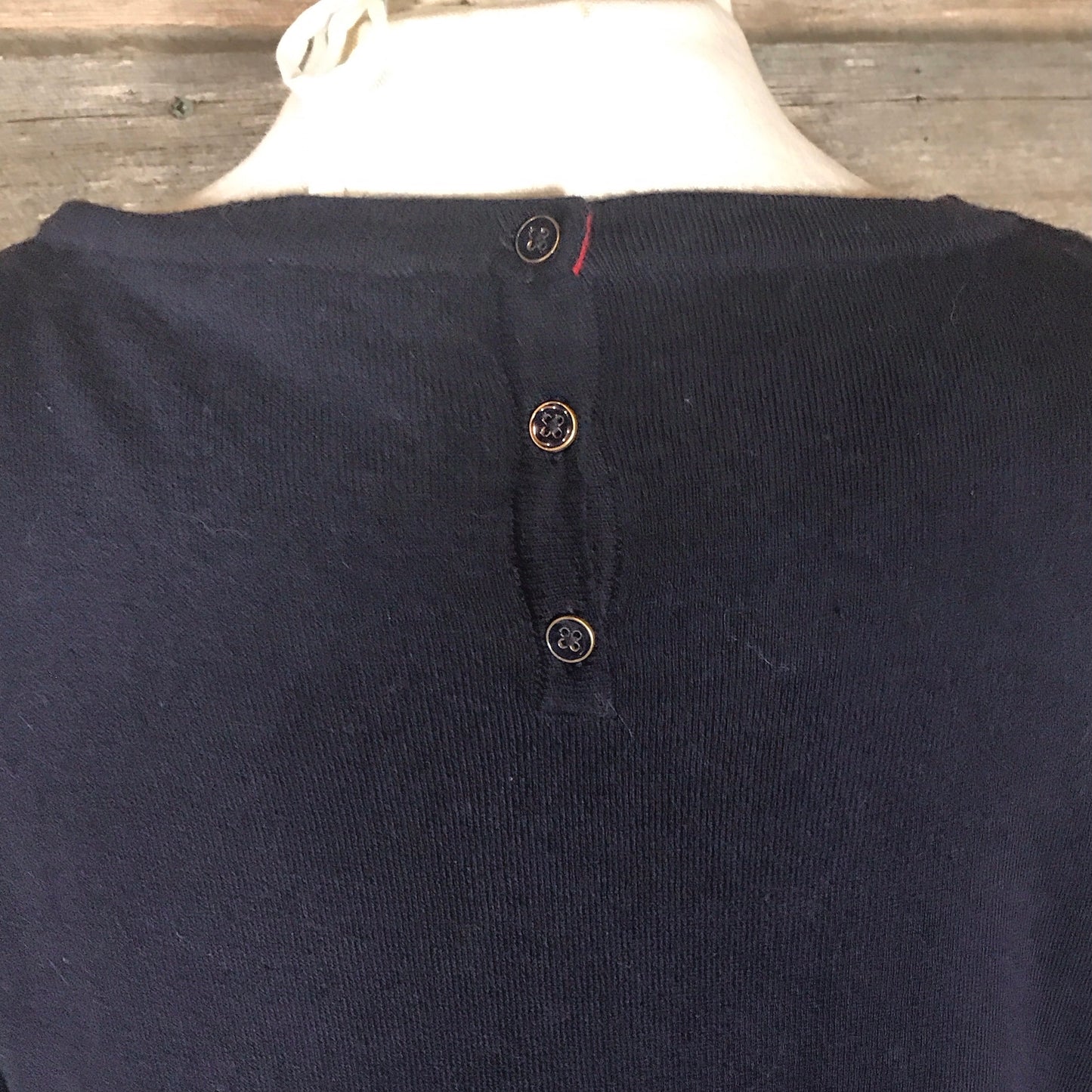 Talbot’s Dark Blue and Red Sweater, Size L