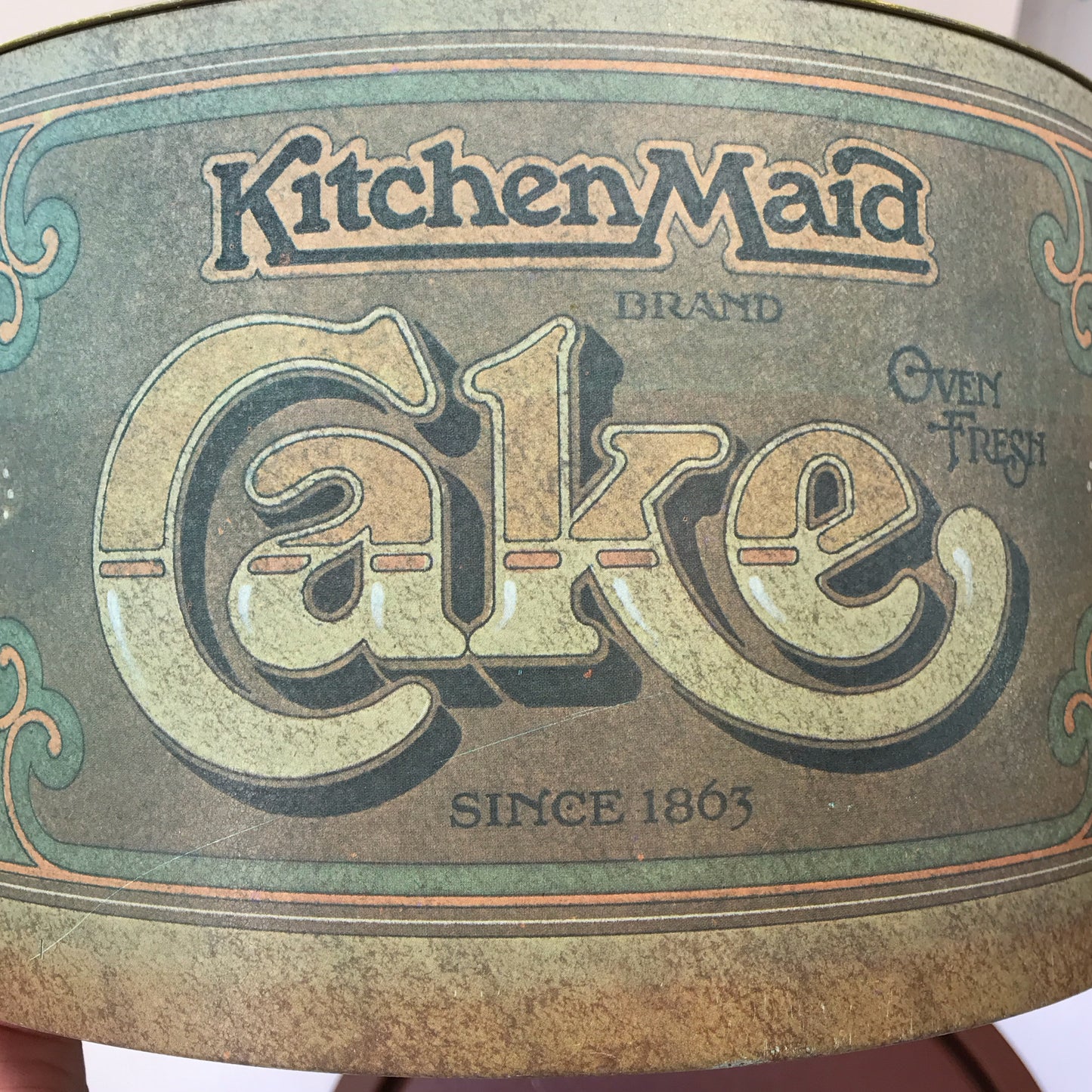 Kitchen Maid Cake Tin Baloonoff Dated 1979, Minor Faults