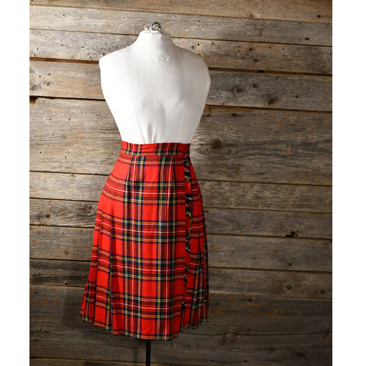 Handmade Red Tartan Kilt