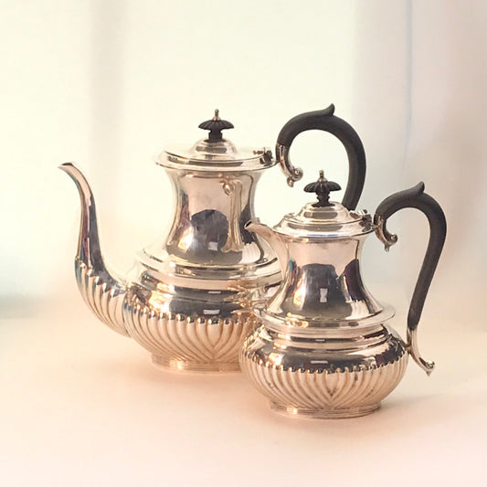 Birks Regency Plate Coffee Pot & Hot Water Pot Set