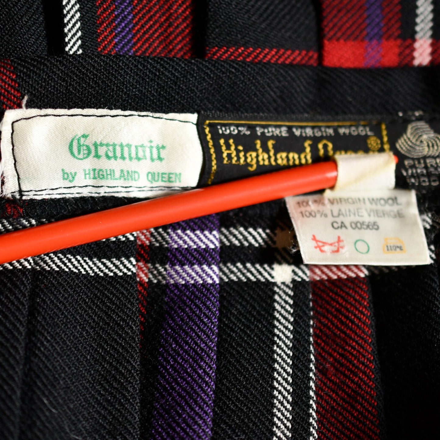 Highland Queen Kilt, Granoir Plaid, Size 10