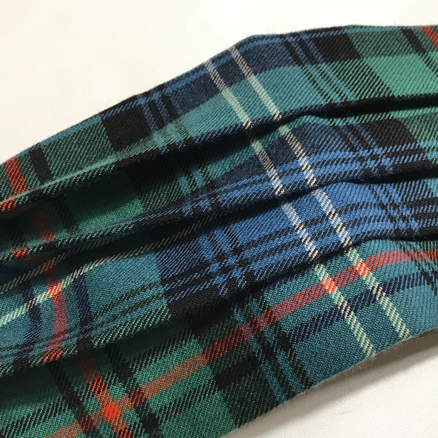 Pair of Tartan Cummerbunds, Highlander Collection, 100% Wool