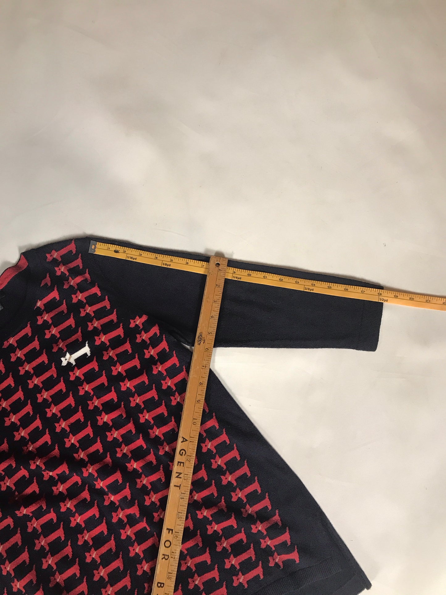 Talbot’s Dark Blue and Red Sweater, Size L