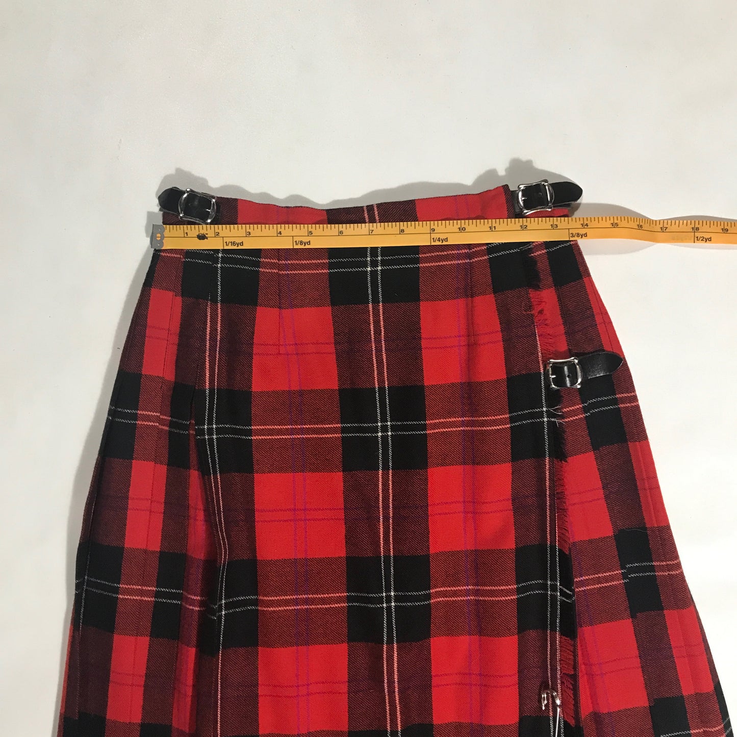 Laird-Portch of Scotland Red Tartan Kilt Skirt