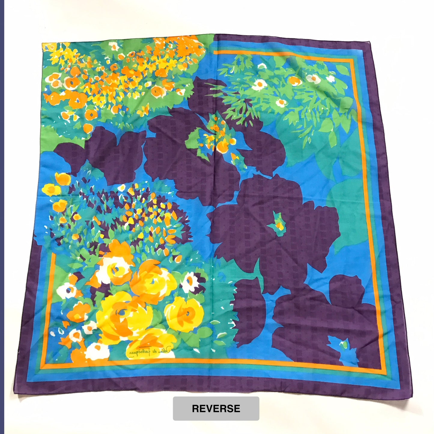 Jehan de Fabregues Floral Scarf