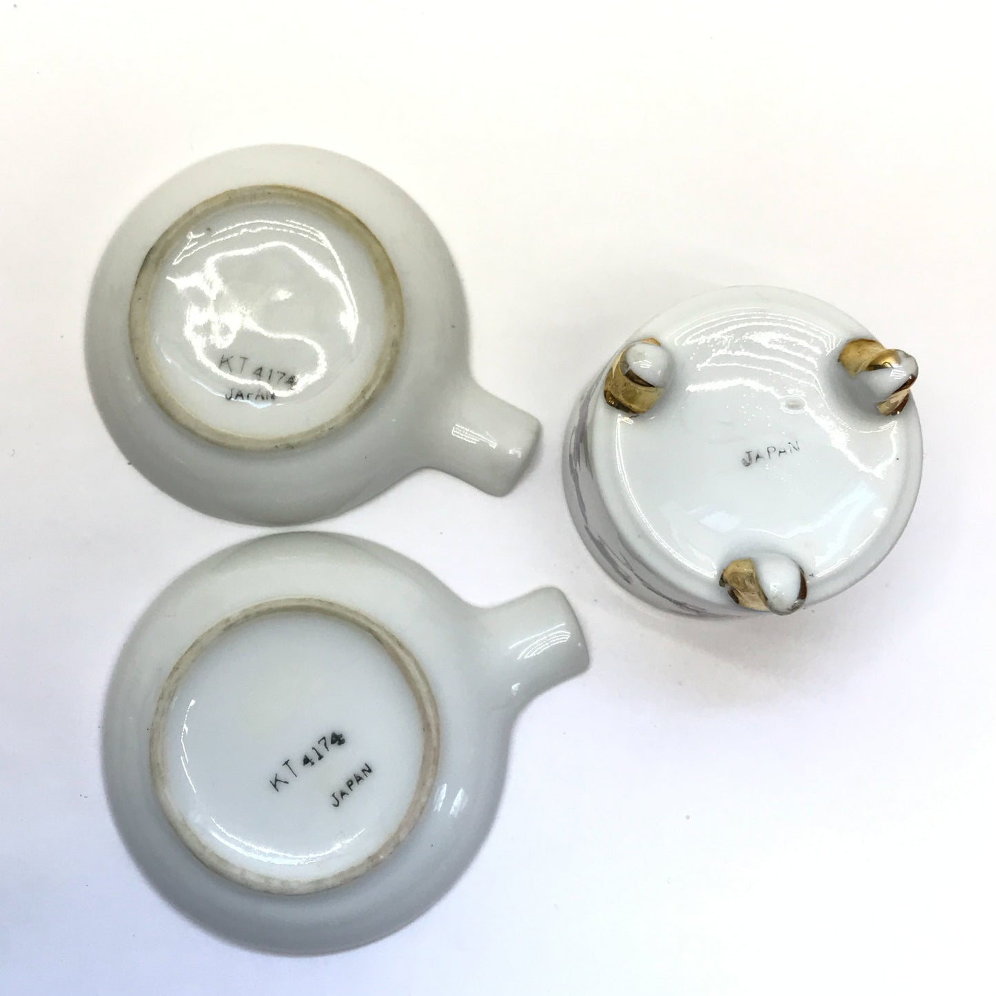 Ceramic Ashtrays and Cigarette Holder