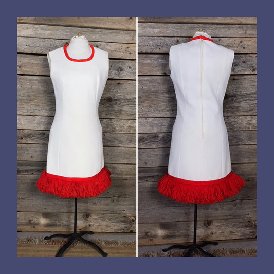 Handmade Retro Mini Mod Space Age Style Dress, XS/S