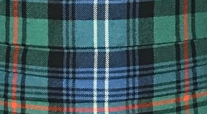 Pair of Tartan Cummerbunds, Highlander Collection, 100% Wool