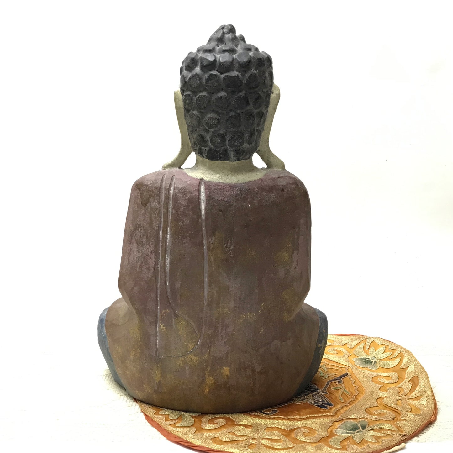 Wooden Buddha Figurine