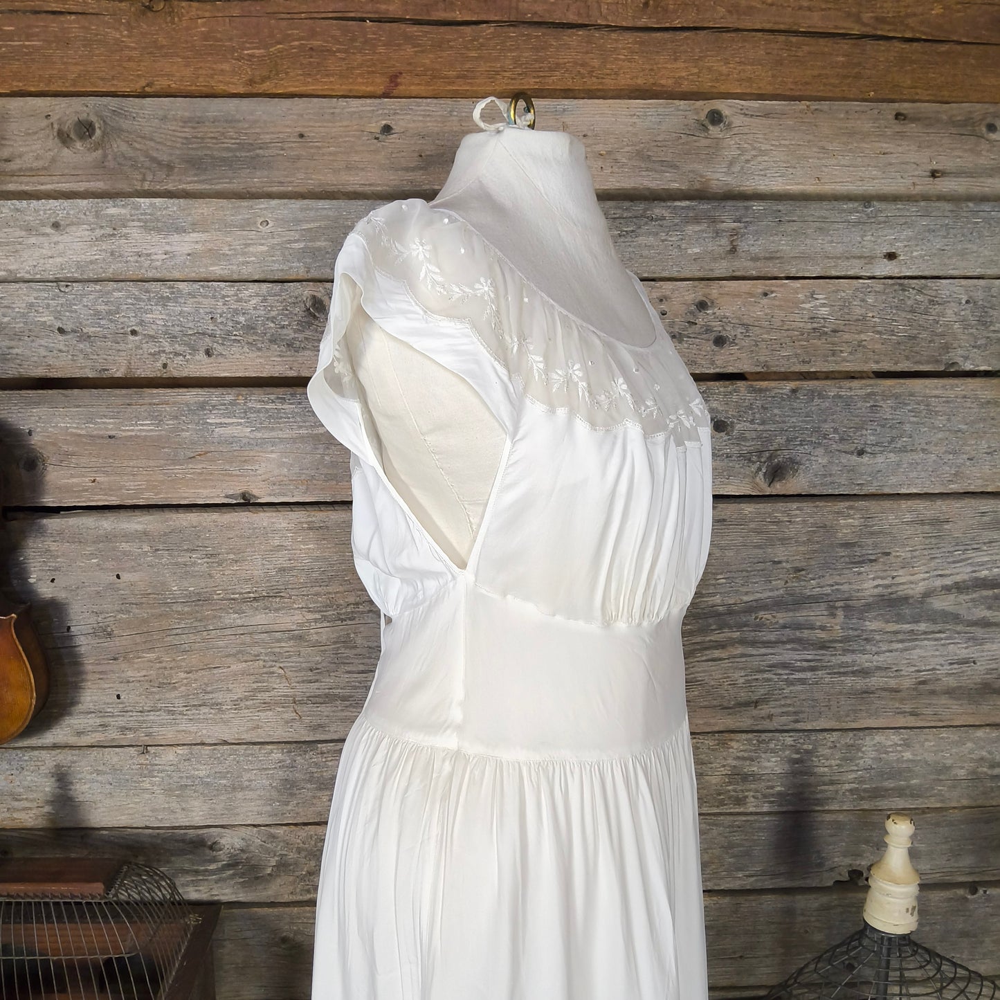 Vintage Barbizon Miss Nylon Nightgown, Size 16 Miss, Rayon